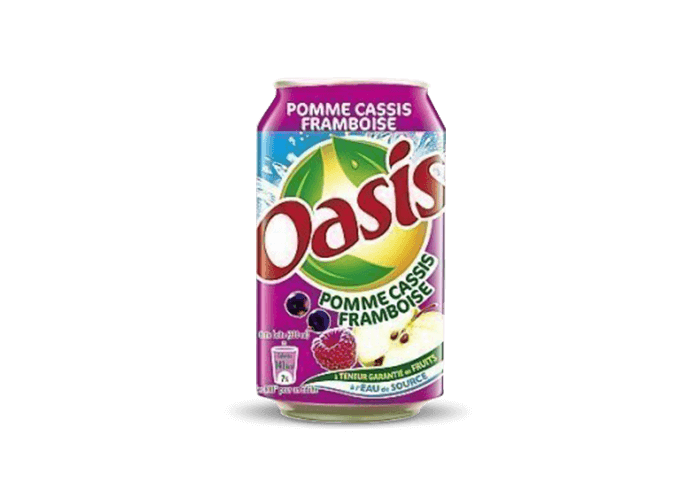 Oasis pommes cassis 33cl à Villejuif